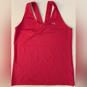 4/$20✨Under Armour Pink Fitted Sleeveless Tank Top
